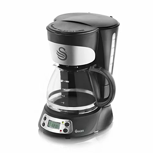 cheap-coffee-machines SWAN SK13130N Programmable Coffee Maker ,0.75L, Bl