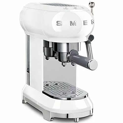 retro-coffee-machines Smeg ECF01WHUK 50's retro style espresso coffee ma