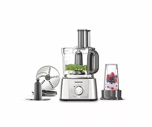 compact-food-processors Kenwood FDP65.180SI 2 in 1 Food Processor Multipro