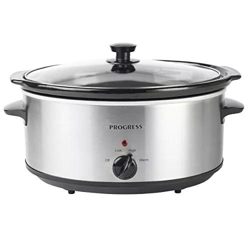 extra-large-slow-cookers Progress EK4610P 6.5L Slow Cooker – Family Size