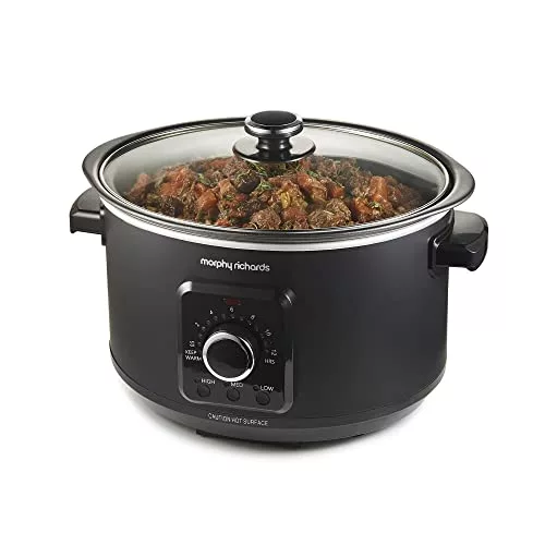 morphy-richards-slow-cookers Morphy Richards 3.5L Easy Time Slow Cooker, Automa