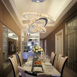 best-dining-room-ceiling-lights JING Modern Spiral 3 Pendant Light Fitting