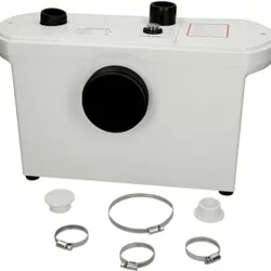 best-macerators Macerator Pump Sanitary P250 Waste Water Pump for Shower, Sink, Bath Tub etc 250 Watt 2 in 1