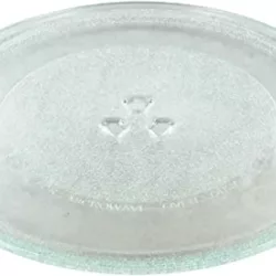 best-microwave-turntables Paxanpax PSA003 Microwave Turntable Glass Plate with 3 Fixers (255mm)