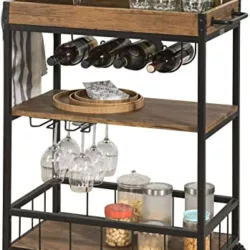best-serving-trolleys Hartleys 3 Tier Tea/Serving Trolley - Choice of Size and Colour