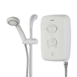 best-10-5kw-electric-showers COMFEE' Showers DSK105T Longer Pipe Electric Shower, One-Button-Off Protection, 10.5KW