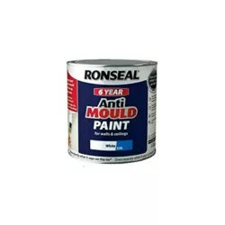 best-anti-mould-paint Ronseal AMPWS750 Anti Mould Paint White Silk 750ml (Packaging May Vary)