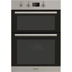 best-built-in-double-ovens Indesit built in IDU 6340 IX Oven - Stainless steel Silver