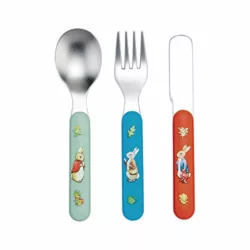 best-childrens-cutlery-sets Tiny Dining 36 Piece Children's Cutlery Set