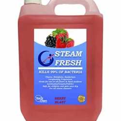 best-cleaning-detergents Trade Chemicals 5L STEAM CLEANING DETERGENT SOLUTION CLEANER FLUID FOR ALL MACHINES BERRY FRESH