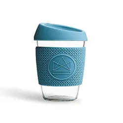 best-coffee-cups Neon Kactus Reusable Glass Coffee Cup