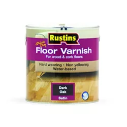 best-floor-varnish Ronseal Diamond Hard Floor Varnish Dark Oak Satin 2.5L