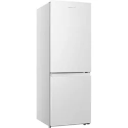 best-fridge-freezers COMFEE' Fridge Freezer Freestanding 170 Litre RCB170WH1(E) Low Frost Fridge with Reversible Door Hinge - Energy Saving LED lights & Adjustable thermostat – White