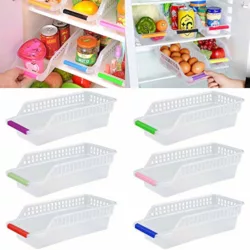 best-fridge-organisers AmazonBasics 2-PackHandled Fridge Bins