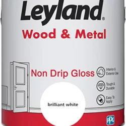 best-gloss-paint-for-interiors Johnstone's - Quick Dry Gloss Primer Undercoat - Brilliant White - Water Based - Interior Wood & Metal - Fast Drying - Low Odour - Dry in 1-2 Hours - 13m2 Coverage per Litre - 0.75 L