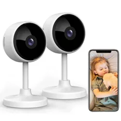 best-motion-detection-cameras ieGeek 360° Security Camera Outdoor with Color Night Vision, Auto Tracking CCTV Camera Systems,Pan Tilt,1080P WiFi Wireless PTZ Home Wired Camera,Motion Detection,Voice Intercom,Phone/PC Remote Access