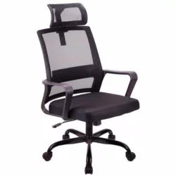 best-office-chairs Hbada Office Chair Desk Chair Flip-up Armrest Ergonomic Task Chair Compact 120° Locking 360° Rotation Seat Surface Lift Reinforced Nylon Resin Base, White