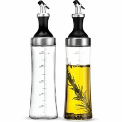 best-oil-dispensers FineDine Superior Glass Oil Bottle Drizzler
