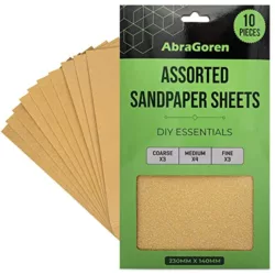 best-sandpaper Sanding Block 4 Pieces Sanding Sponges with 4 Grits (60,100,150,220) Coarse/Medium/Fine/Superfine Wet and Dry Dual-use Abrasive Pads Washable and Reusable Sandpaper for Wood Walls Metal