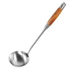 best-sauce-ladles WMF Ladles 28 cm Plus Cromargan Stainless Steel Silicon Frosted