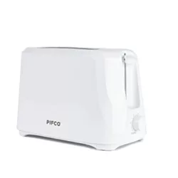 best-toasters PIFCO® Essentials White 2 Slice Toaster - Compact Design with 6 browning controls - Anti-Jam Function - Easy to Clean with Removable Crumbs Tray - 700W