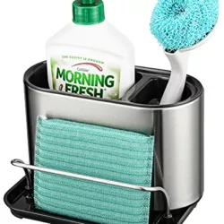 best-washing-up-caddies Joseph Joseph Caddy Sink Area Washing Up Organiser, Large- Grey