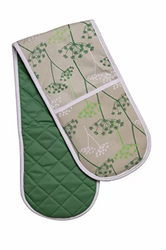 green-oven-gloves Premier Housewares Cow Parsley Double Oven Glove,G