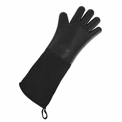 long-oven-gloves Millya Silicone Professional Heat Resistant Oven M