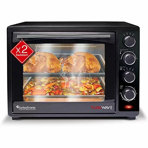 mini-oven-with-hobs TurboTronic EV35 Electric Mini Oven 35L - Double G