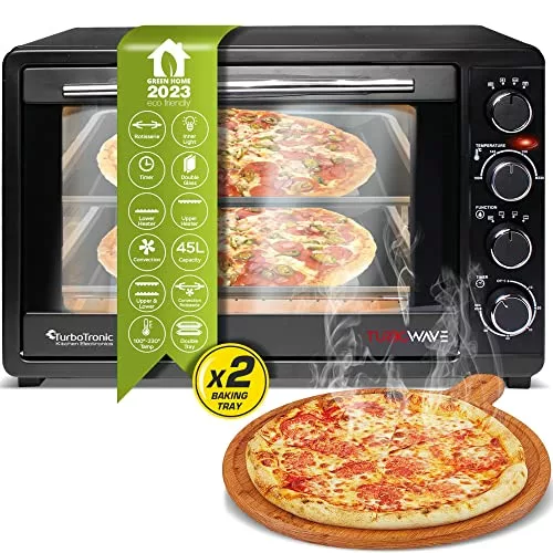 mini-ovens-and-grills TurboTronic EV45 Electric Mini Oven 45L - Double G