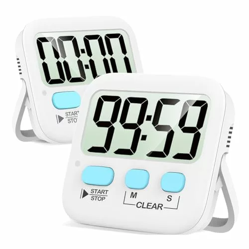 oven-timers Antonki Timer, Kitchen Timers for Cooking, 2 Pack