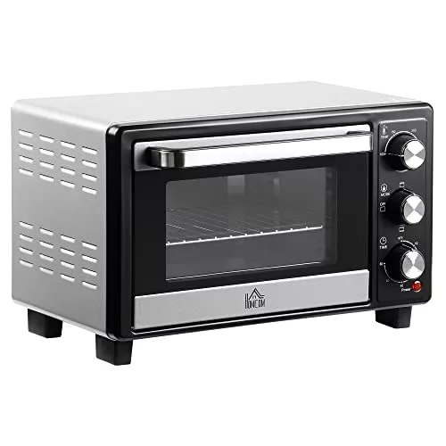 small-ovens HOMCOM Mini Oven, 16L Countertop Electric Grill, T