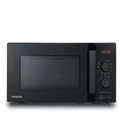 the-best-black-microwaves SHARP YC-MS01U-B 800W Solo Microwave Oven with 20 L Capacity, 5 Power Levels & Defrost Function – Black