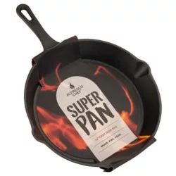 the-best-chestnut-roasting-pan La Ideal 10728 Chestnut Standard Roasting Pan, 28 cm, Steel, Silver/Red