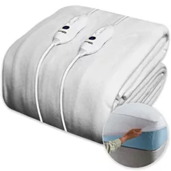 the-best-double-electric-blankets Cozytek Double Electric Blanket Size Single Control Underblanket 3 Heat Settings