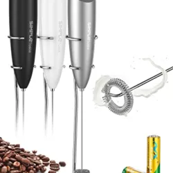 the-best-electric-whisk-for-coffee MOSUO Milk Frother Handheld Coffee Frother Electric Whisk, USB Rechargeable Foam Maker Bubbler Egg Beater for Latte Cappuccino Hot Chocolate