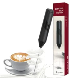 the-best-milk-whisk Milk Frother, Dallfoll Coffee Frother Electric Whisk, Handheld Milk Frothers USB Rechargeable, 3 Gear Adjustable Milk Bubbler for Latte, Cappuccino, Hot Chocolate, Egg Beating (New Version Black)
