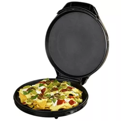 the-best-pancake-makers Progress EK4354P Family Multi-Grill, Multicooker with XL Cooking Surface, Electric Pizza Pan, Non-Stick Pancake Maker, Adjustable Temperature Controls, Perfect for Pizzas/Nachos/Fajitas/Omelettes