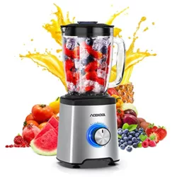 best-blender-smoothie-makers Philips Mini Blender and Smoothie Maker - 350W, 1L Jug, Recipe App, 2 Speeds, Ice Crush (HR2602/91)