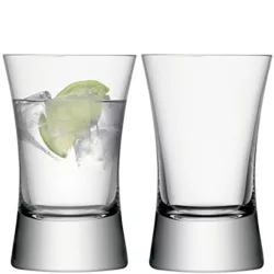 best-tumblers Villeroy & Boch, Ovid Set of 4, Tumblers for Cold Drinks, Bulbous Shape, Crystal Glass, Dishwasher Safe Clear, 420 ml measured brimful