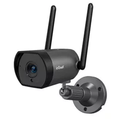 best-wireless-home-security-camera-systems ieGeek Security Camera Outdoor with 25m Night Vision,4dBi Antenna Wireless WiFi Wired CCTV Camera System,1080P Video Home IP Surveillance Camera,2-Way Audio,Motion Detection,Alarm,IP66,Support PC/App