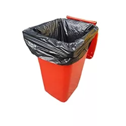 the-best-wheelie-bin-liners Abbey Wheelie Bin Liners x 50, 240 Litre Capacity Black Bin Bags On a Roll