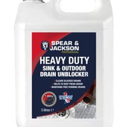 best-drain-unblockers Spear Jackson Heavy Duty Sink and Drain Unblocker Gel - Powerful Formula- Indoor and Outdoor, 5 l (Pack of 1)