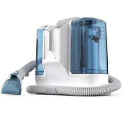 best-upholstery-cleaners Rivenara Carpet Spot Upholstery Cleaner - Handheld Sofa Stain Striker 450W Wet Washer Machines Vacuum Portable Compact Cleaning Machine Small Mini Messy Tool for Pets Home Rug Couch Car Seats Camera
